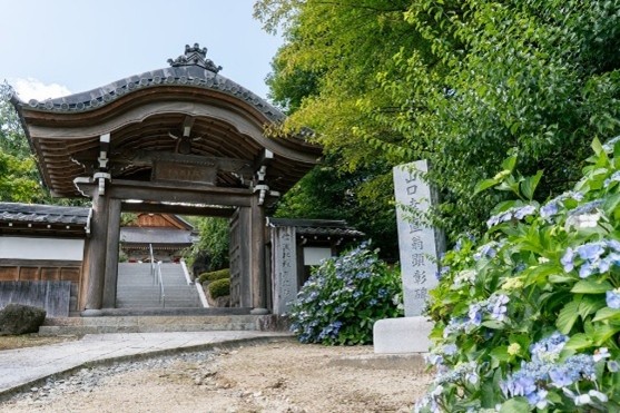 「一隅を照らす」山門・鐘堂