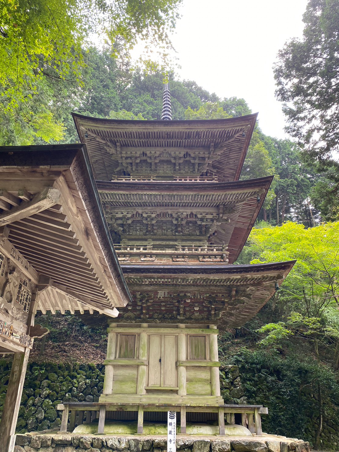本堂・三重塔・仁王門（岐阜県指定文化財）