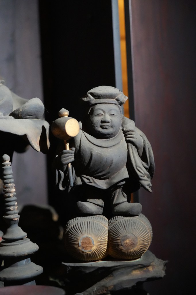 【非公開】秘仏・木造弁財天坐像・大黒天立像・宇賀神像