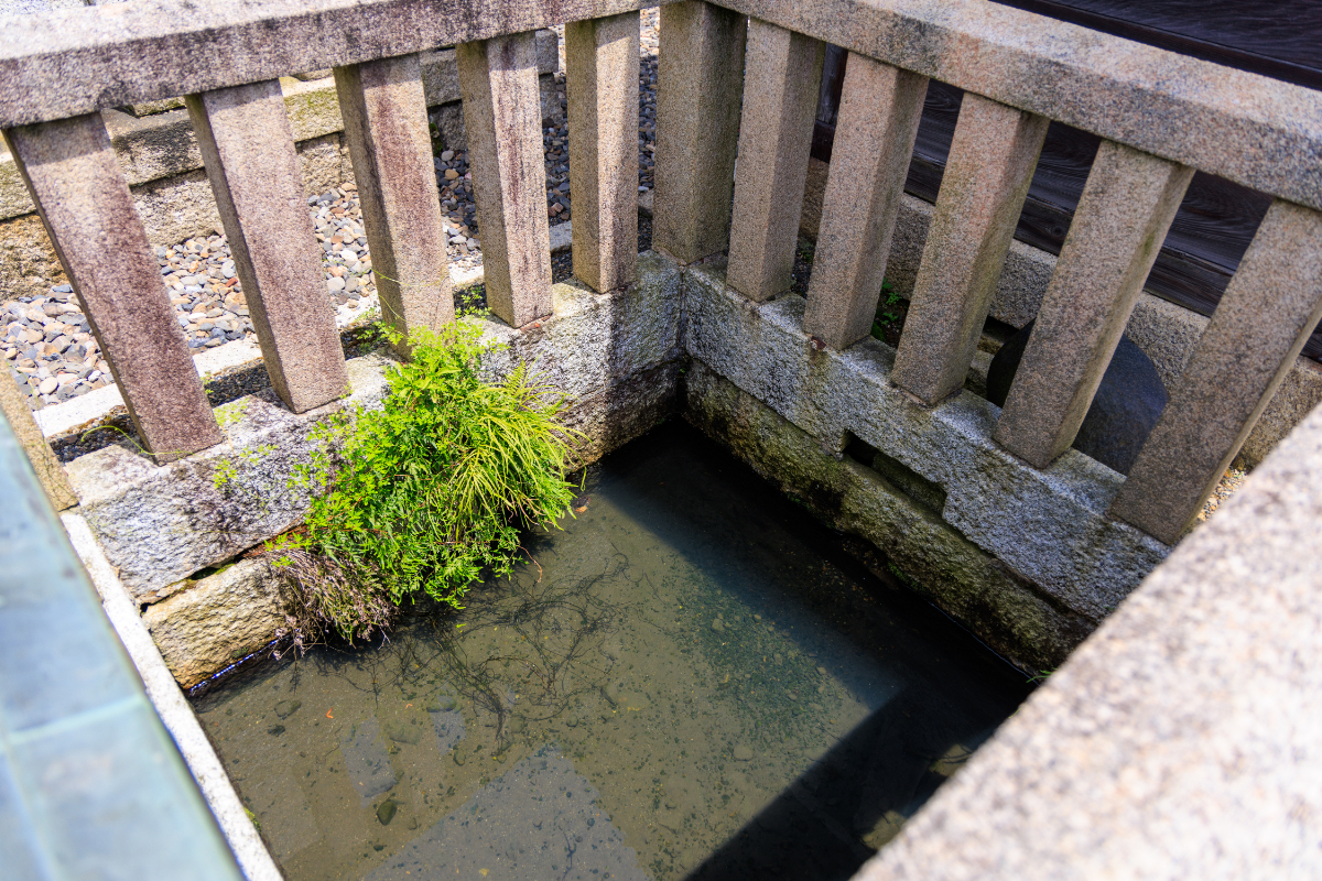 慈恵大師産湯の井戸と井伊家寄進の楼門
