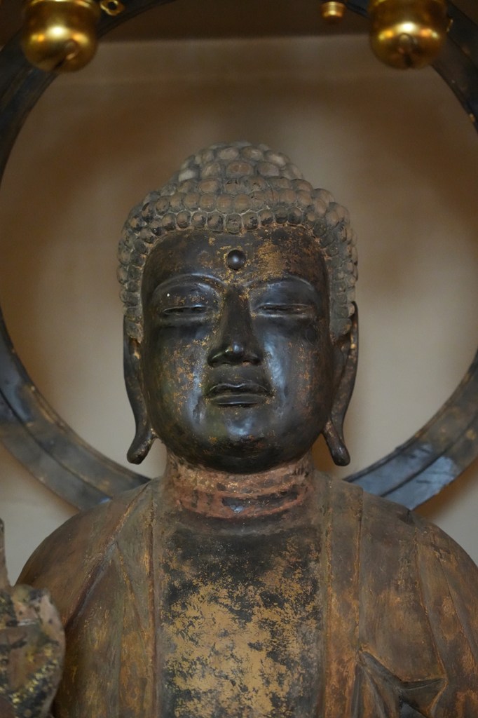 木造阿弥陀三尊立像（茨城県指定文化財）