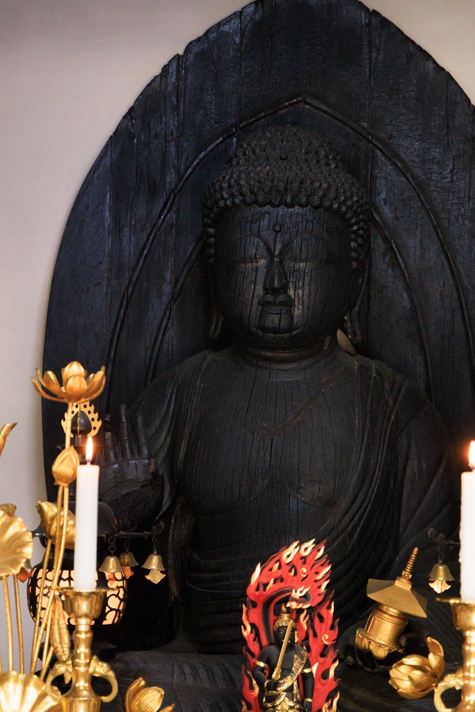 木造弥勒仏坐像（滋賀県指定文化財）