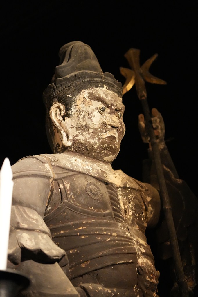 木造増長天立像・多聞天立像