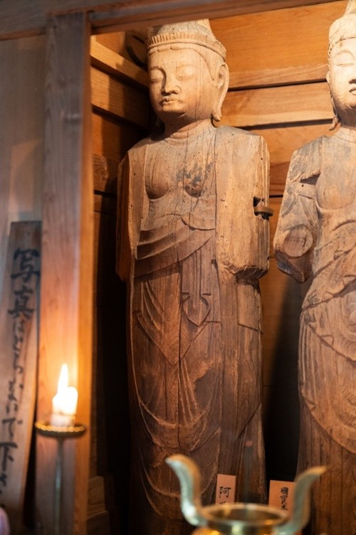 木造伝阿弥陀如来立像（山形県指定文化財）