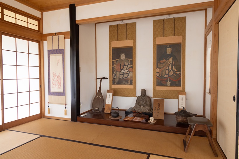 慈覚大師円仁坐像（福岡県指定文化財）