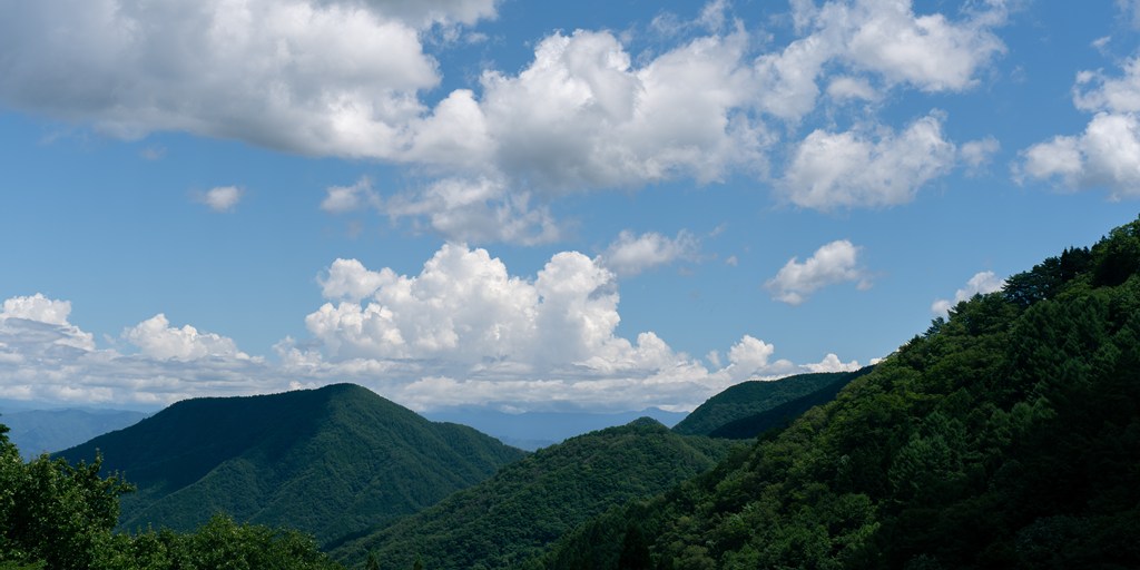 暮白の滝・滝見台