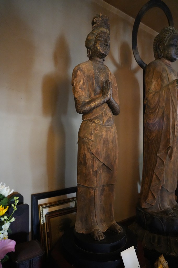 木造阿弥陀三尊立像（茨城県指定文化財）