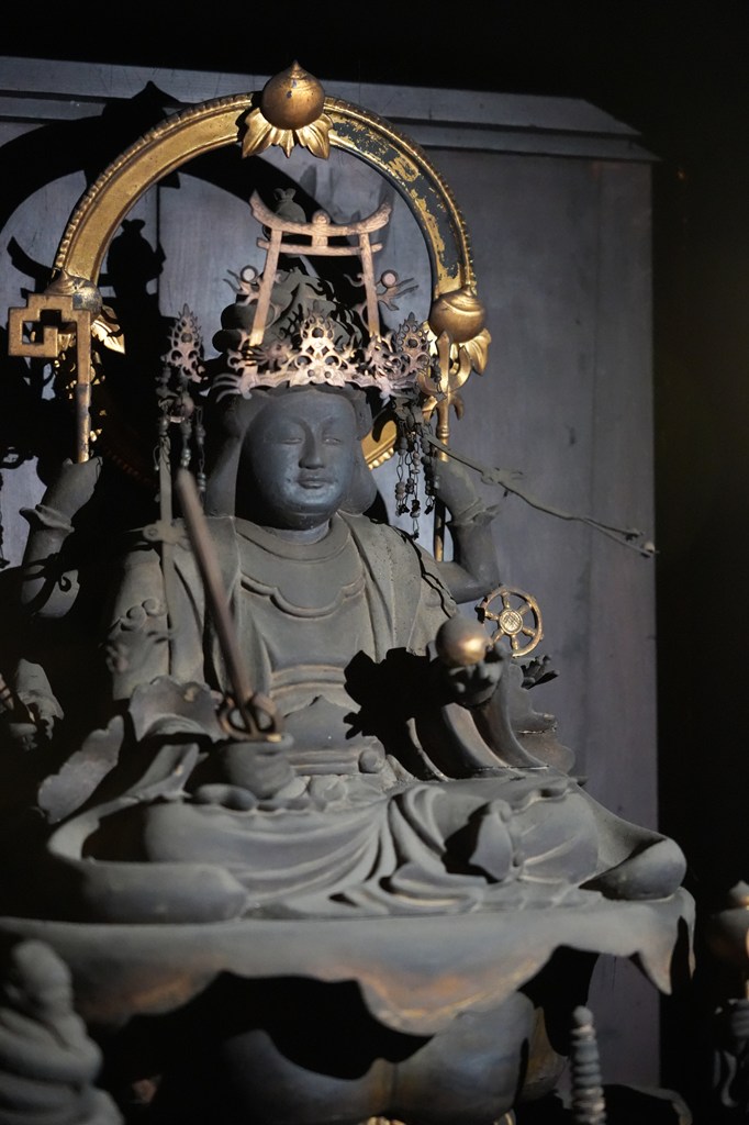 【非公開】秘仏・木造弁財天坐像・大黒天立像・宇賀神像