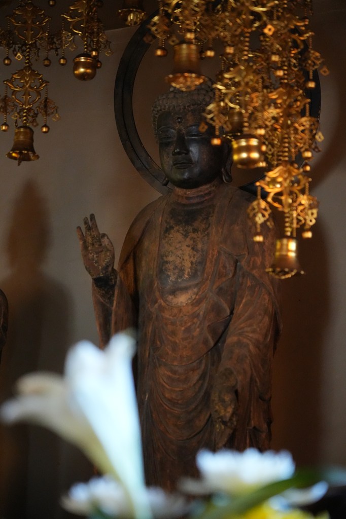 木造阿弥陀三尊立像（茨城県指定文化財）