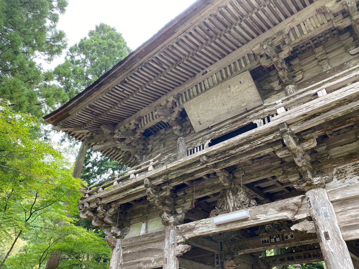 本堂・三重塔・仁王門（岐阜県指定文化財）