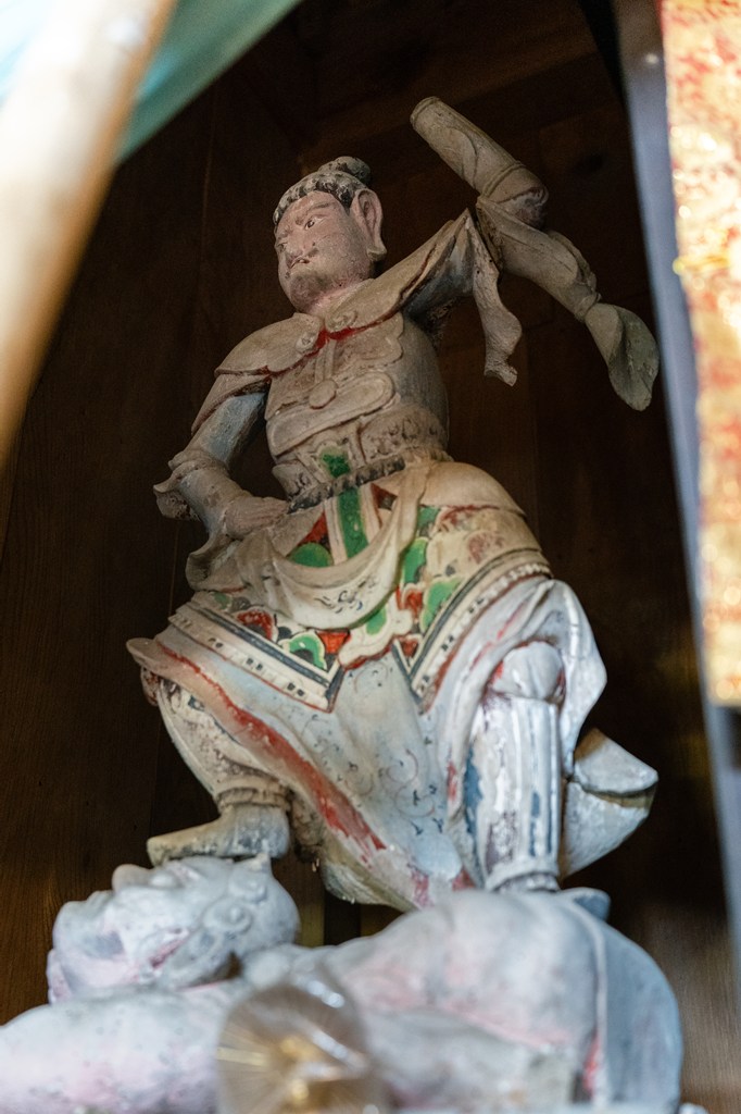 御本尊・木造十一面観音菩薩立像（熊本県指定文化財）