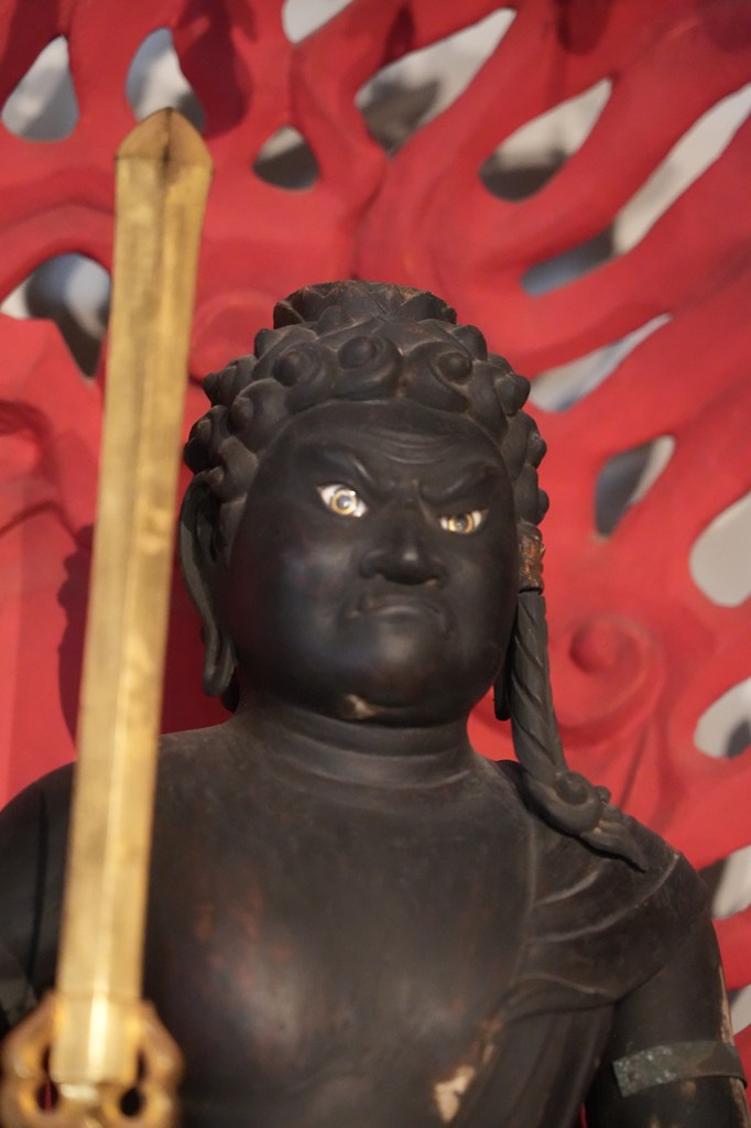 木造不動明王立像・木造毘沙門天立像