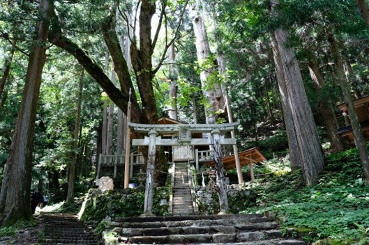 古代東山道・神坂峠・神坂神社