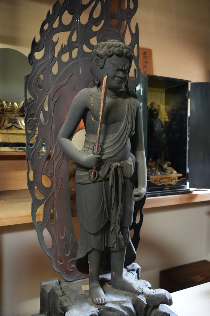 木造不動明王立像・木造法道仙人立像