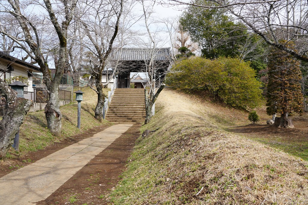 伊佐城阯（茨城県指定史跡）