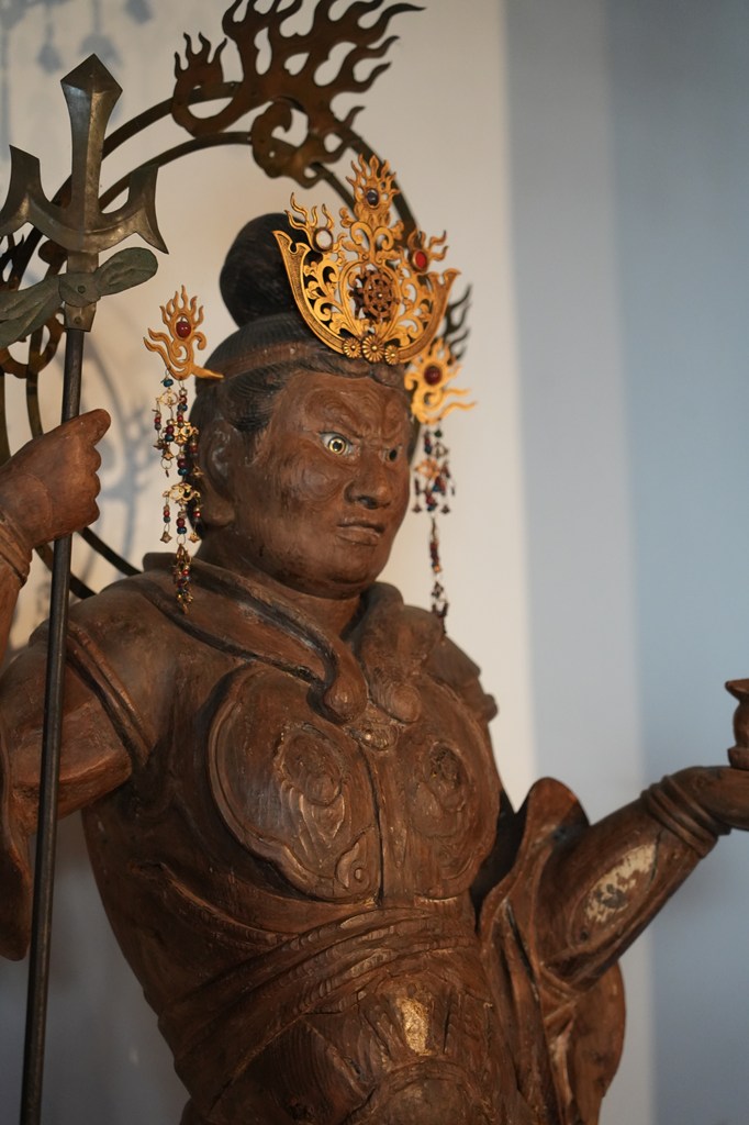 木造不動明王立像・木造毘沙門天立像