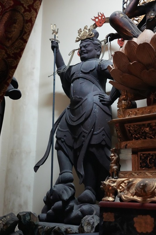 木造四天王立像 ※毎年４月第一日曜日の採灯大護摩供の際に御開扉