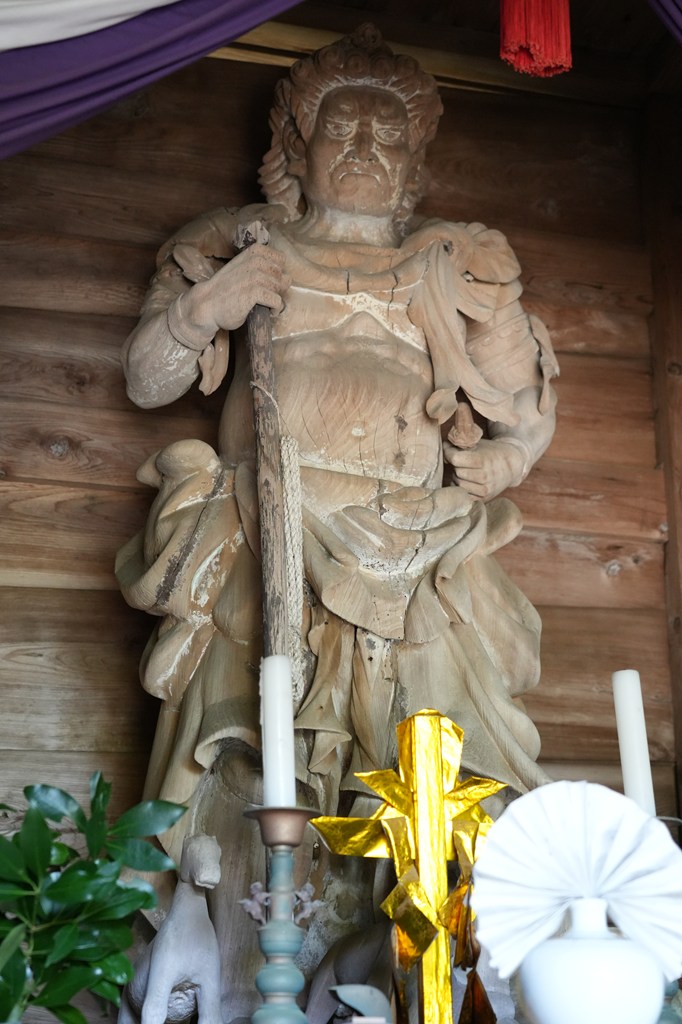 木造馬頭観音立像（美里町指定文化財）・馬頭観音堂