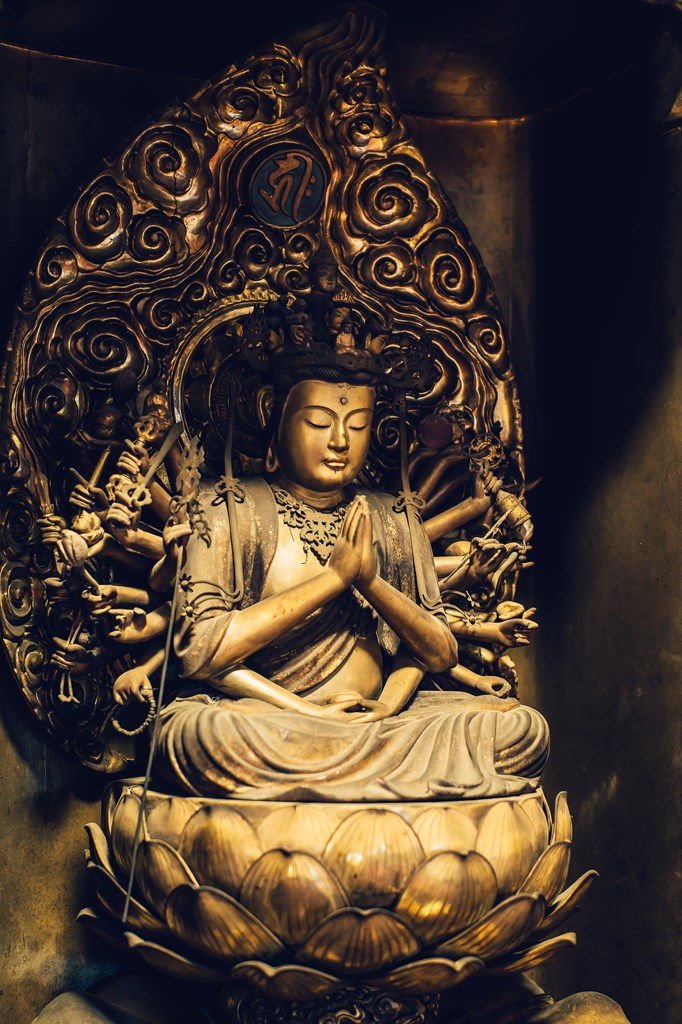 木造十一面観音菩薩坐像・木造千手観音菩薩坐像