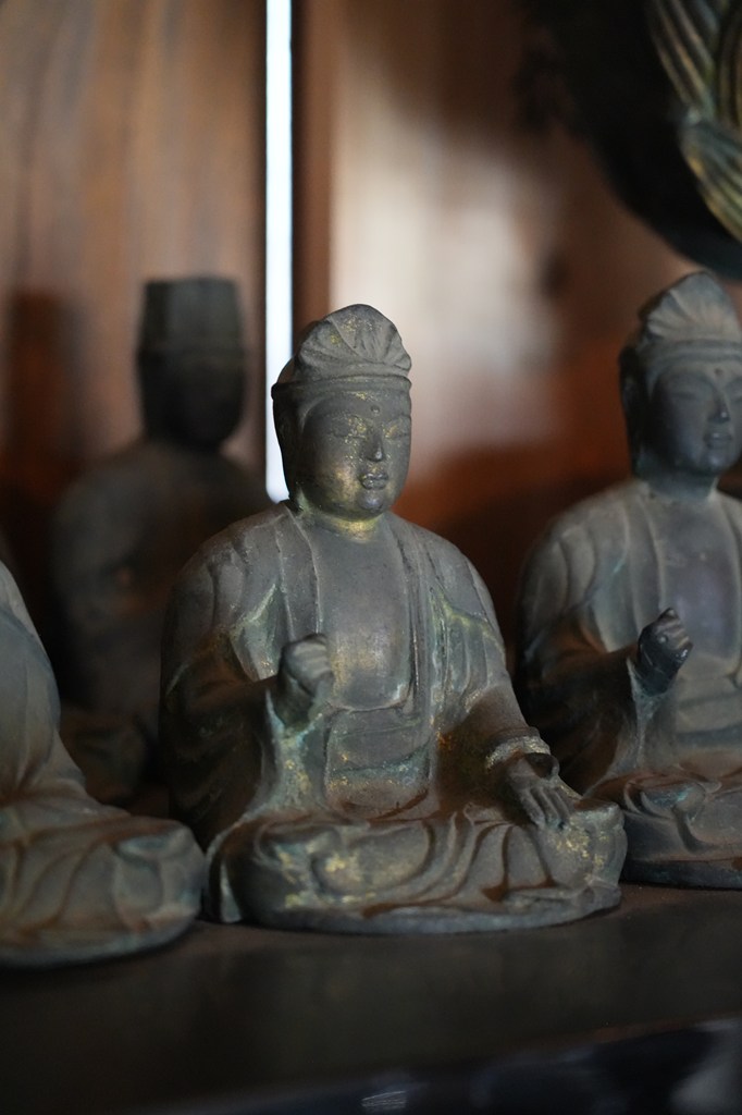 【非公開】銅造三十日仏坐像（茨城県指定文化財）