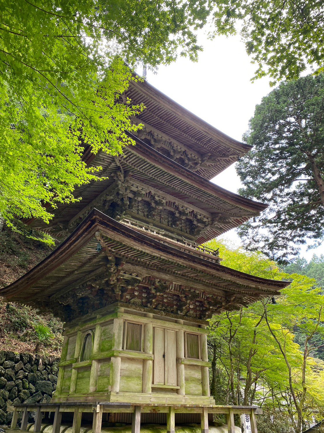 本堂・三重塔・仁王門（岐阜県指定文化財）
