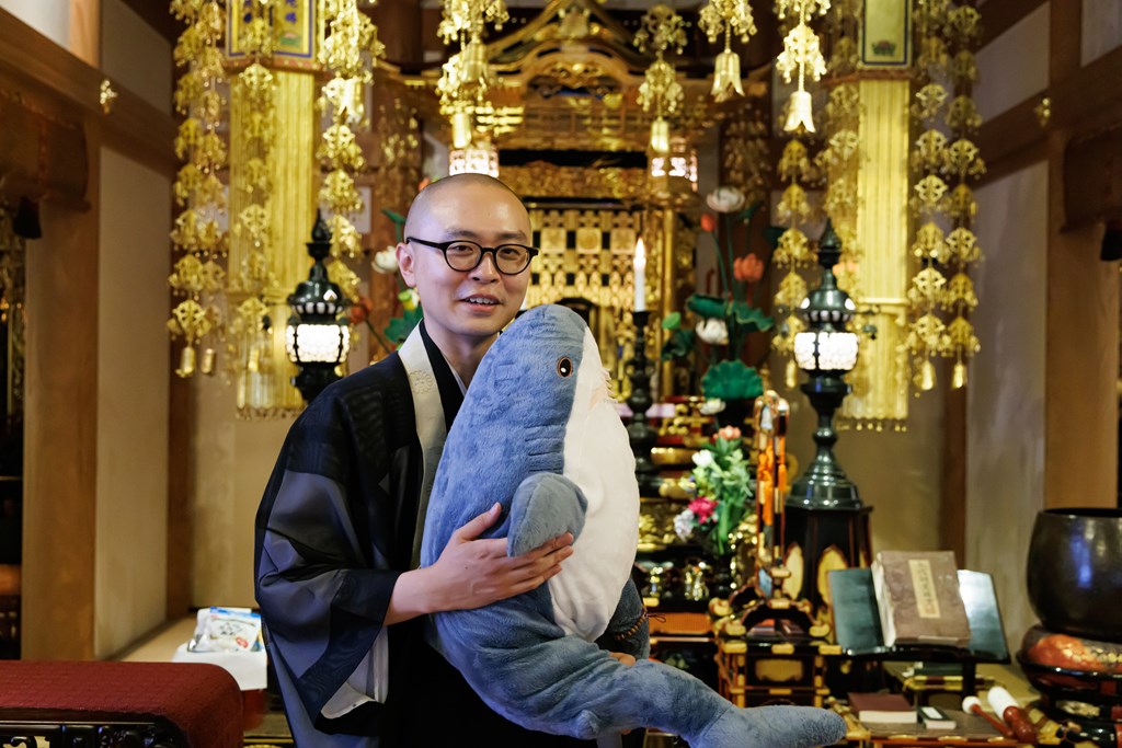 正明寺法嗣・小林恵俊師による「サメに説法」