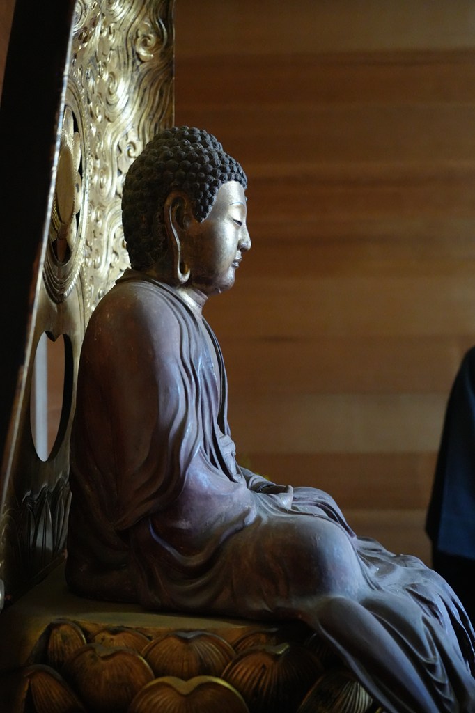 御本尊・木造釈迦如来坐像（千葉県指定有形文化財）