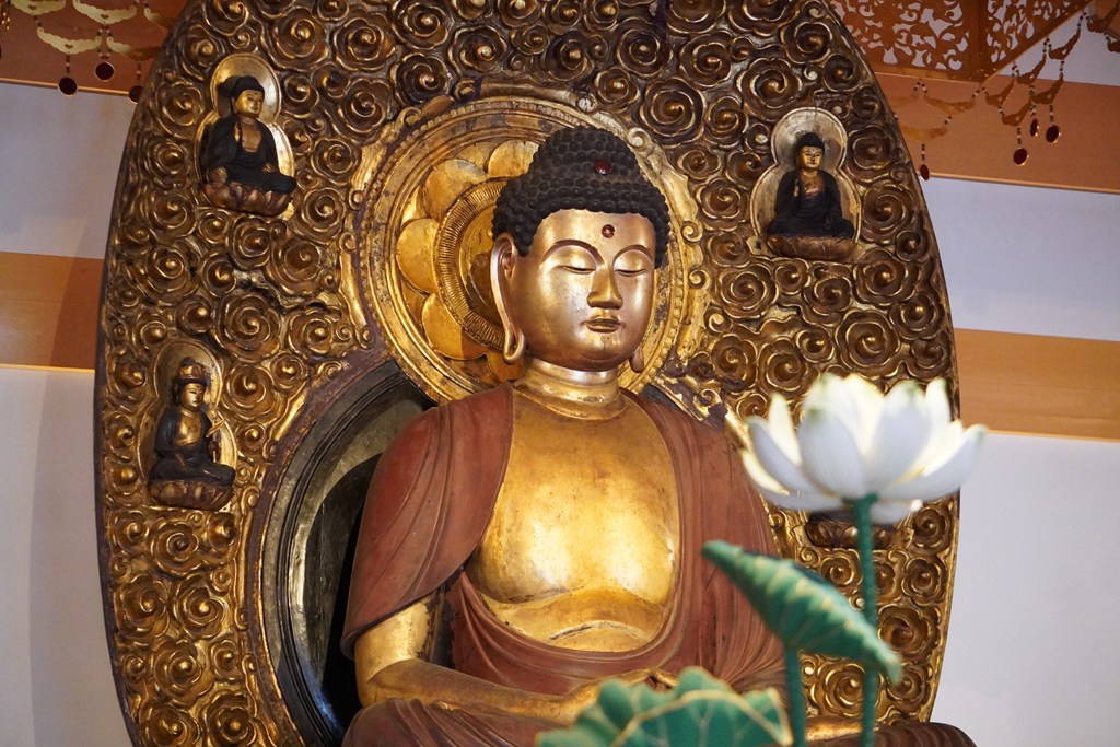 木造阿弥陀如来坐像（筑西市指定文化財）