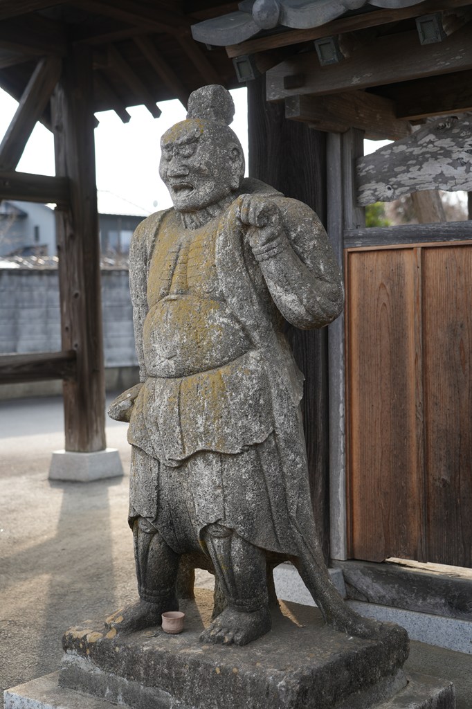 石造仁王像・石造六地蔵菩薩像（水戸市指定文化財）