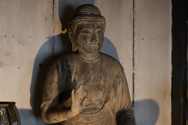 薬師如来坐像（福岡県指定文化財）