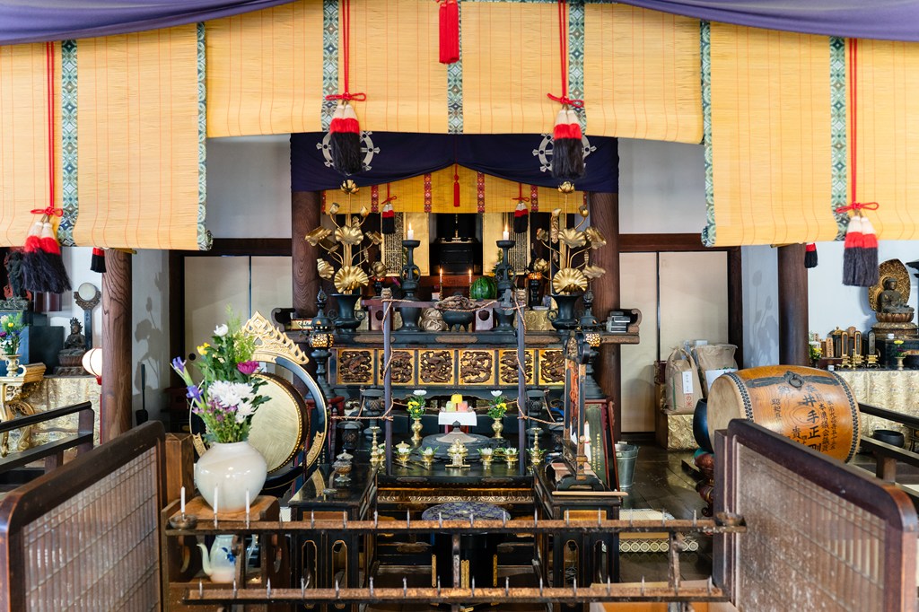 秘仏御本尊・木造不動明王立像 ※毎月28日に御開扉