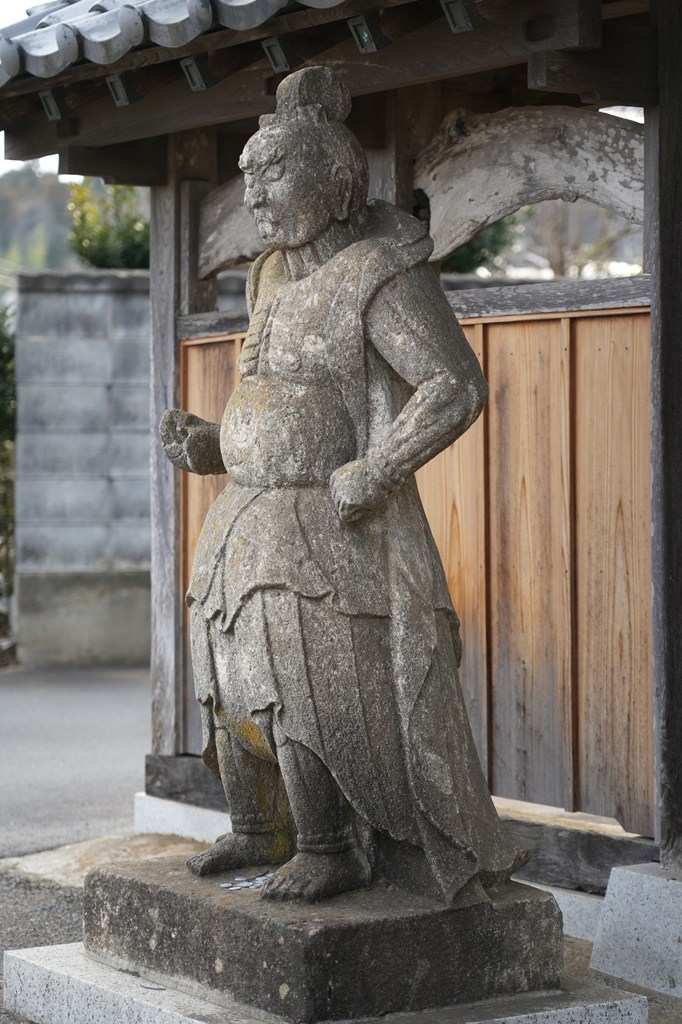 石造仁王像・石造六地蔵菩薩像（水戸市指定文化財）