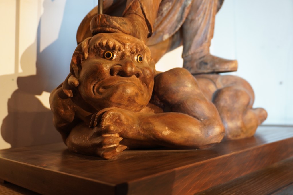 木造不動明王立像・木造毘沙門天立像