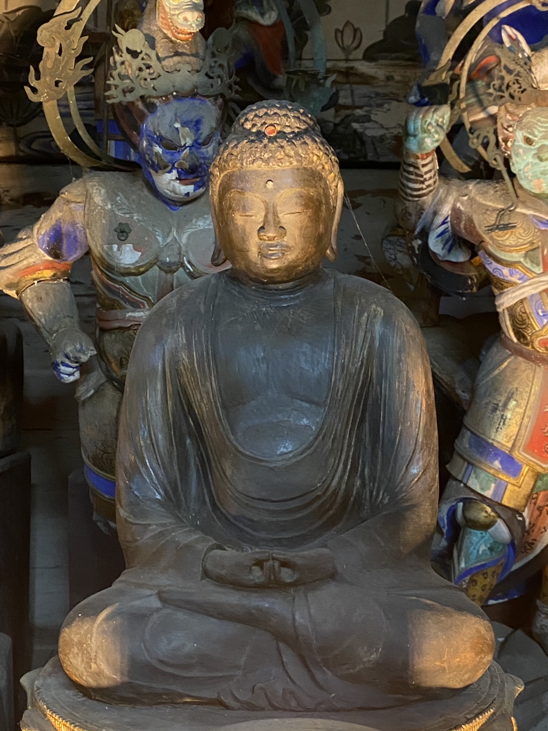 阿弥陀如来坐像（福崎町指定文化財）