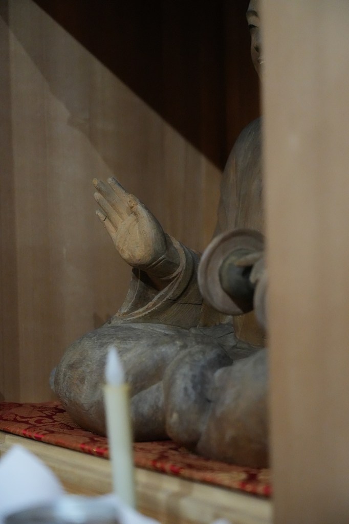 木造摩多羅神（またらじん）坐像（国指定重要文化財）