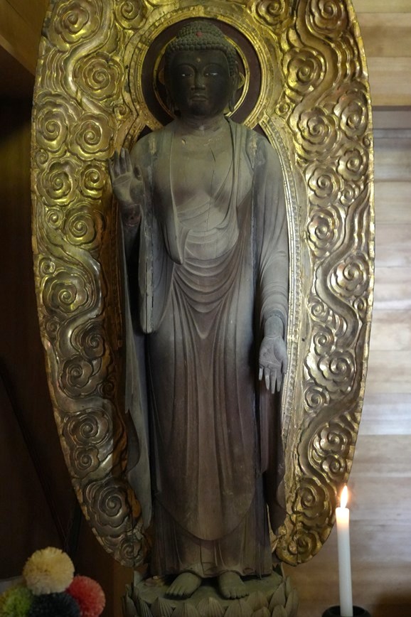 木造釈迦如来立像（甲賀市指定文化財）