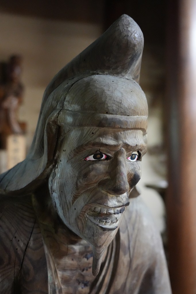 木造不動明王立像・木造法道仙人立像