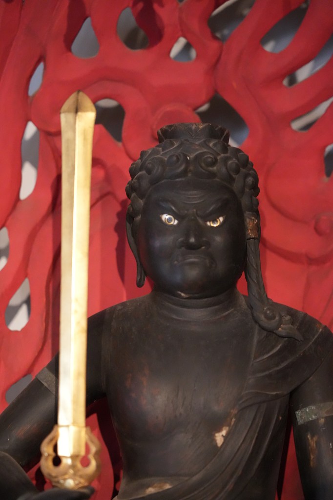 木造不動明王立像・木造毘沙門天立像