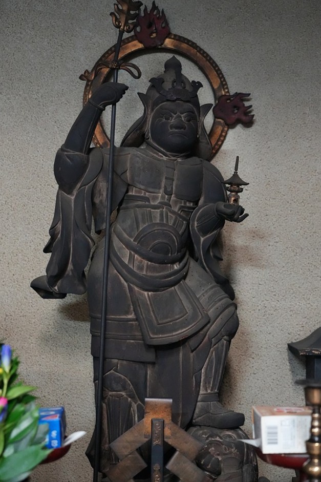 木造毘沙門天立像