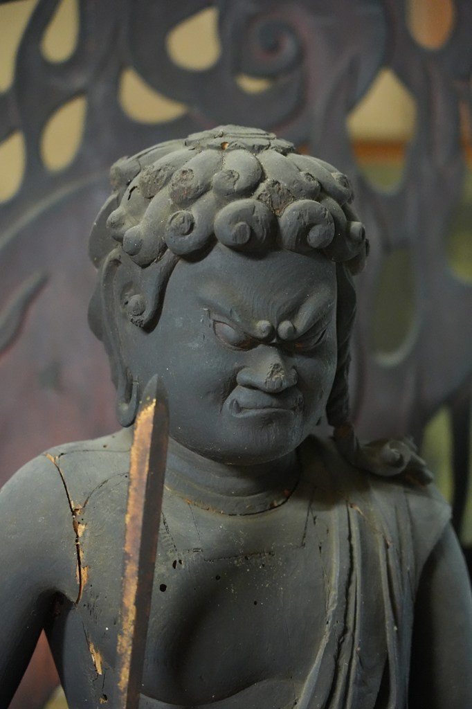 木造不動明王立像・木造法道仙人立像