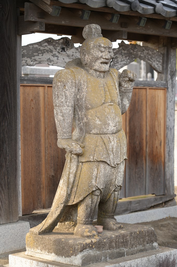 石造仁王像・石造六地蔵菩薩像（水戸市指定文化財）