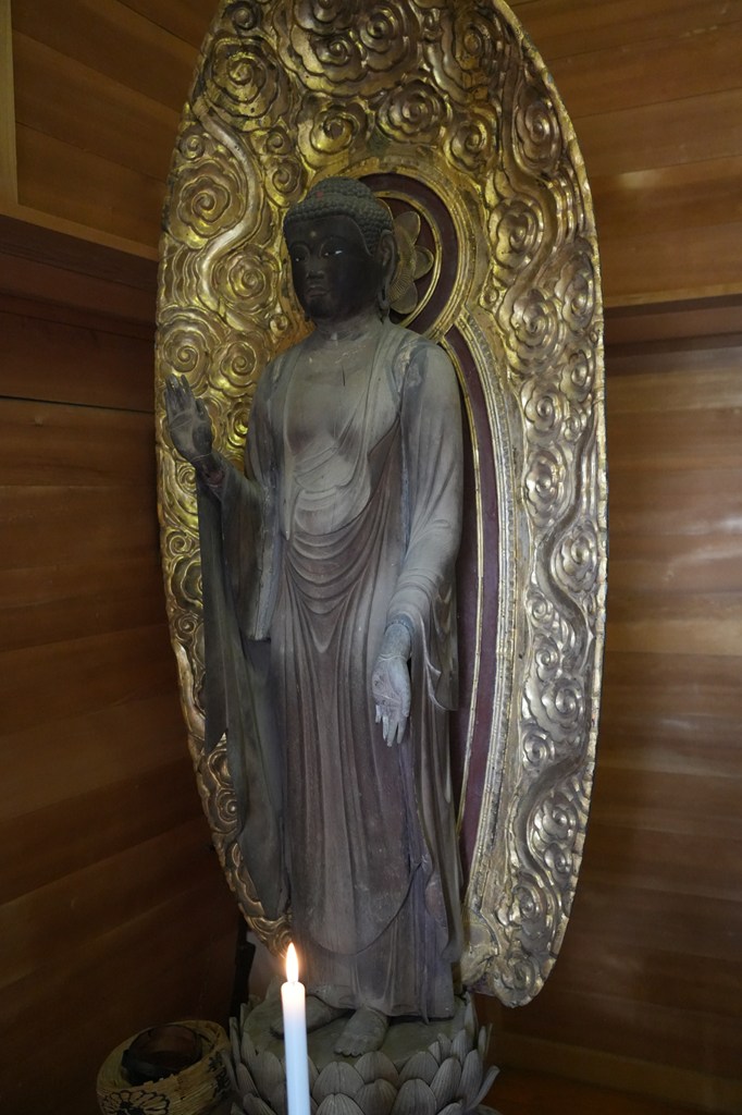 木造釈迦如来立像（甲賀市指定文化財）