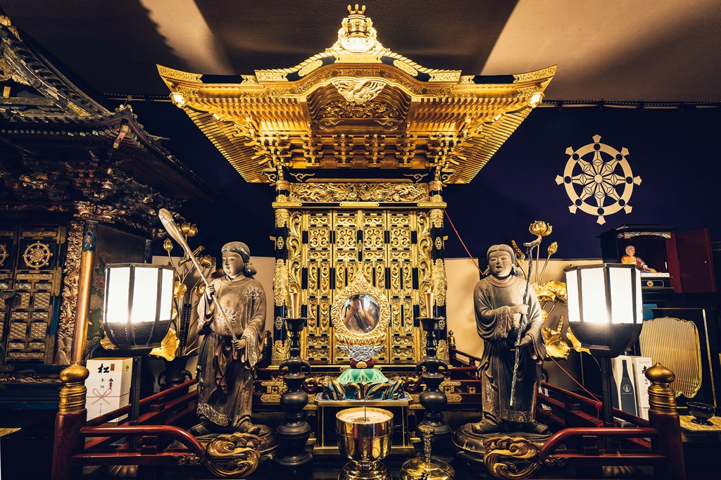 大師堂と秘仏・木造慈恵大師良源坐像