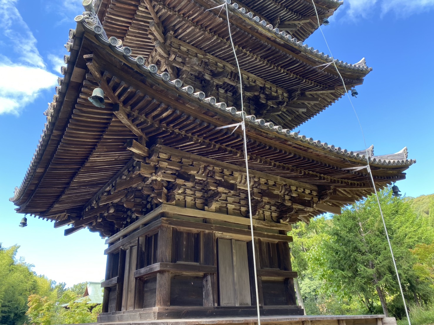 三重塔（国指定重要文化財）
