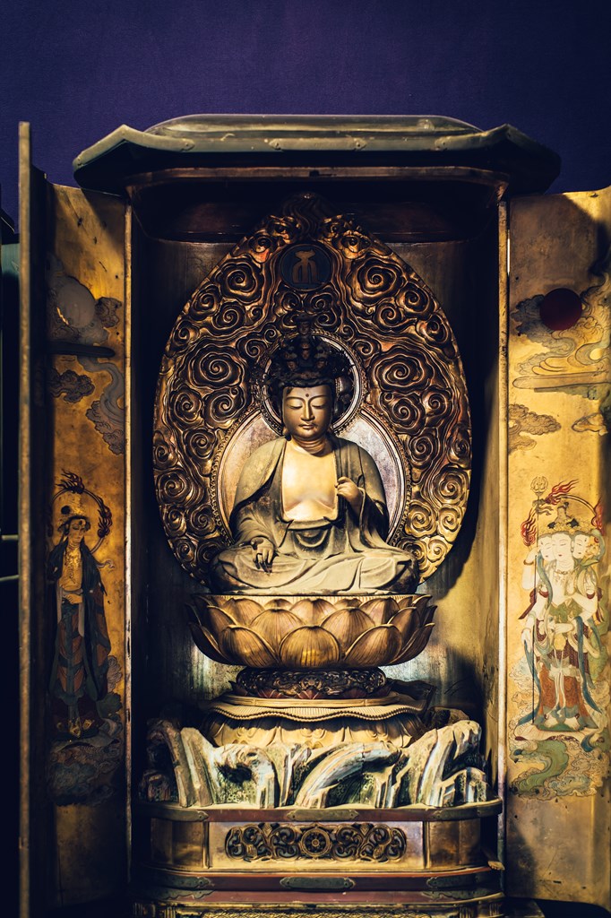 木造十一面観音菩薩坐像・木造千手観音菩薩坐像