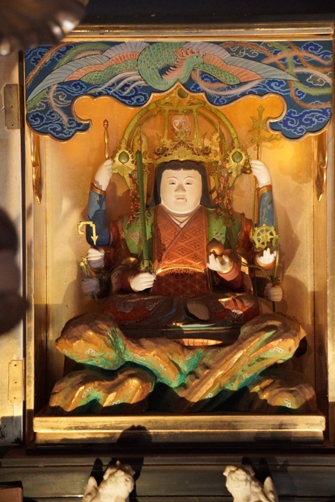 木造不動明王坐像