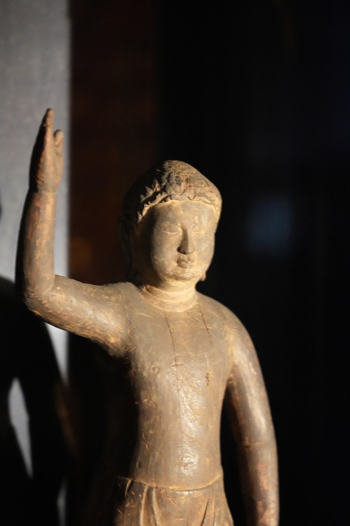 木造誕生釈迦仏像（三重県指定文化財）