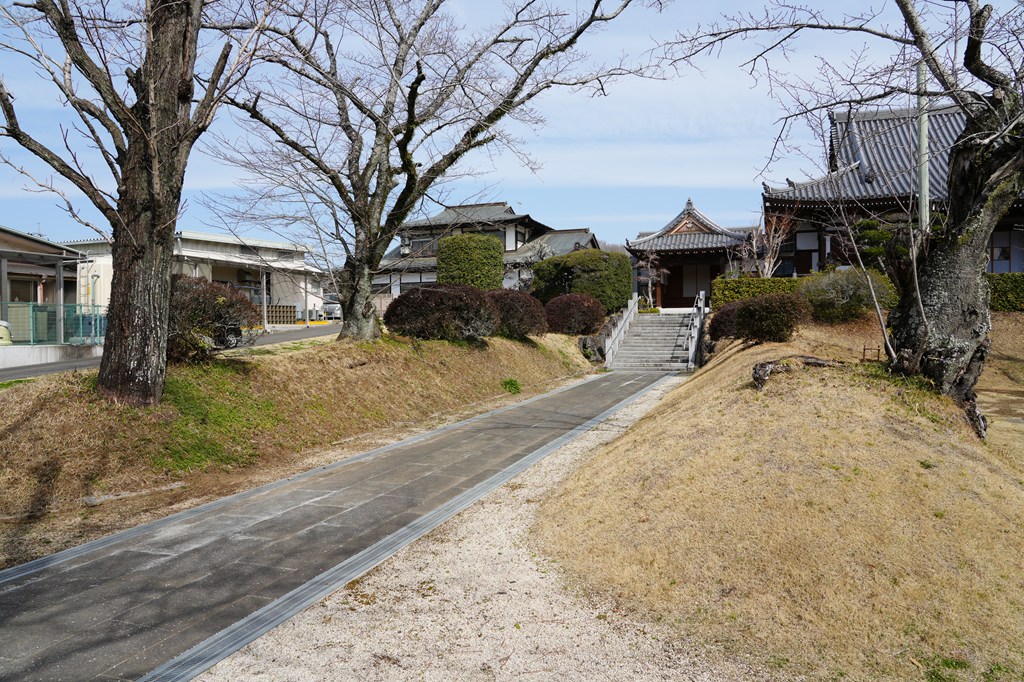 伊佐城阯（茨城県指定史跡）