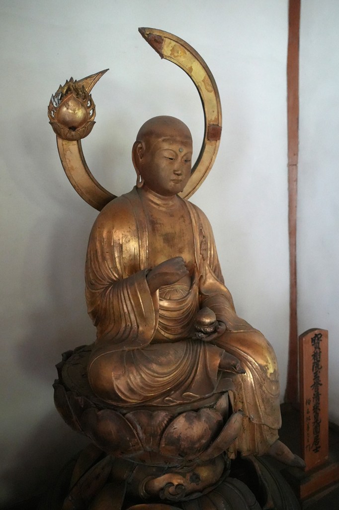 木造聖観音菩薩坐像（湖南市指定文化財）