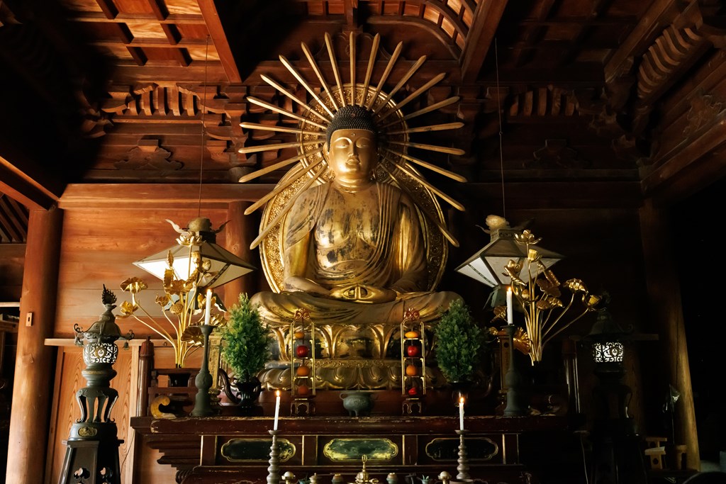 阿弥陀堂と阿弥陀如来坐像（国指定重要文化財）